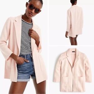 NWT J.Crew Sophie open-front sweater-blazer XS